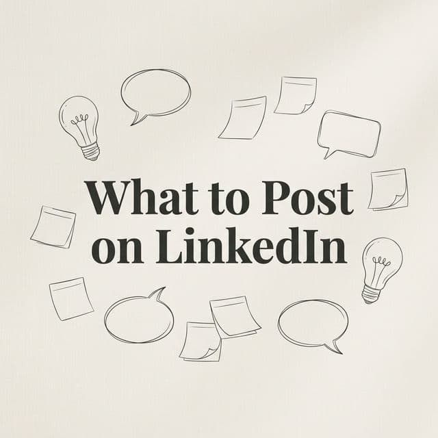 What to Post on LinkedIn Every Day (100+ Ideas)