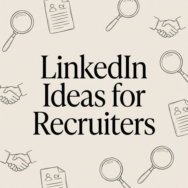 LinkedIn Post Ideas for Recruiters: How to Attract Top Talent & Clients