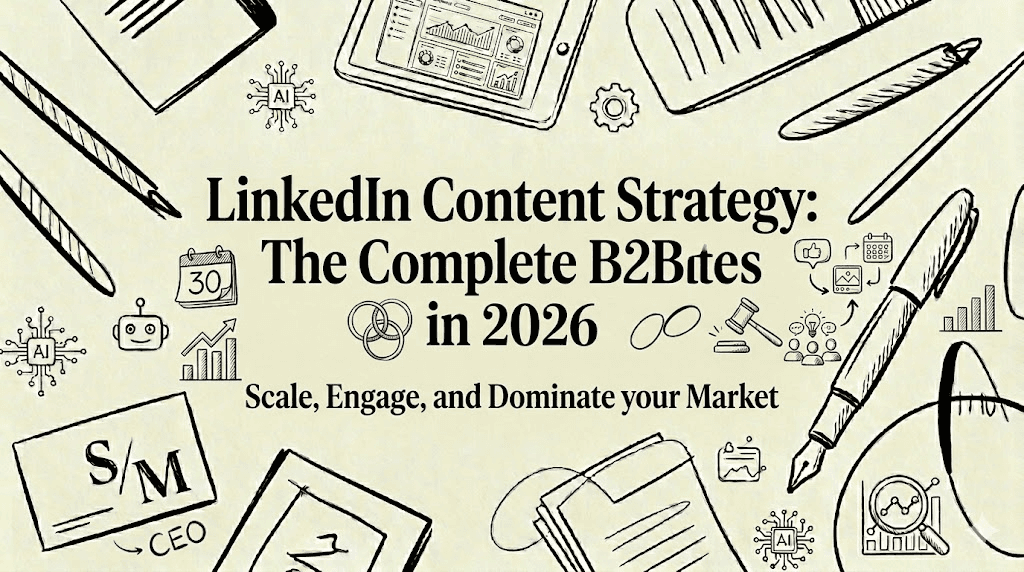Featured image for LinkedIn Content Strategy: The Complete Guide for B2B Founders in 2026