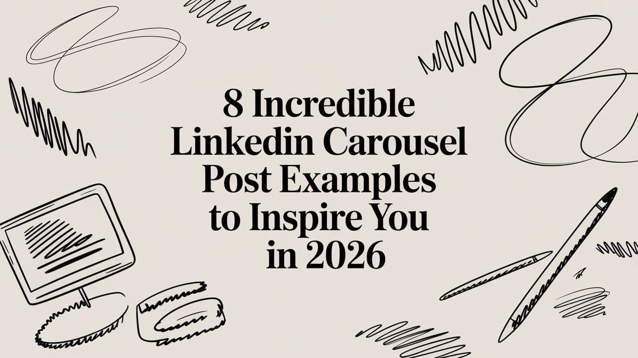 8 Incredible LinkedIn Carousel Post Examples to Inspire You in 2026