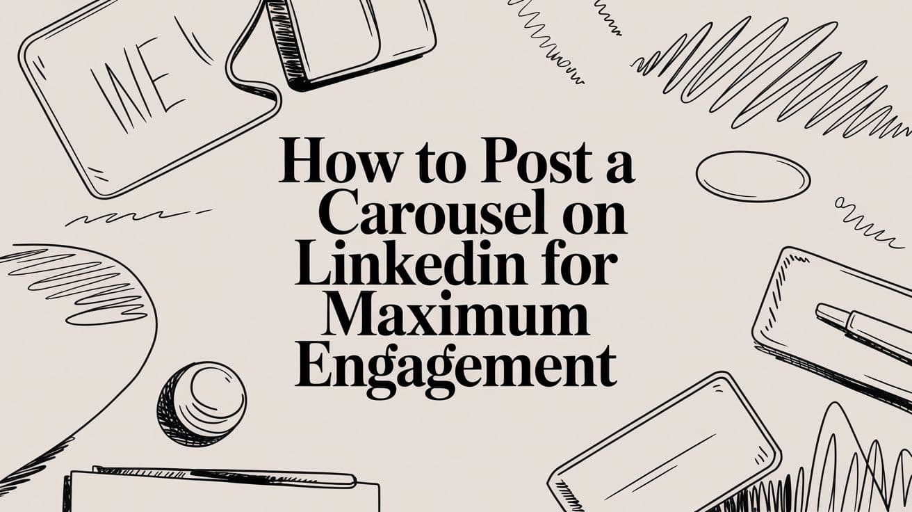 Featured image for How to Post a Carousel on LinkedIn for Maximum Engagement