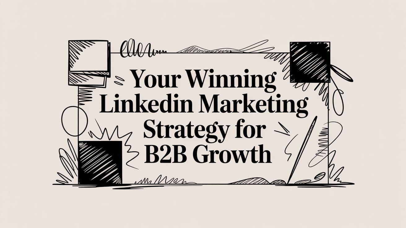 Featured image for Your Winning LinkedIn Marketing Strategy for B2B Growth