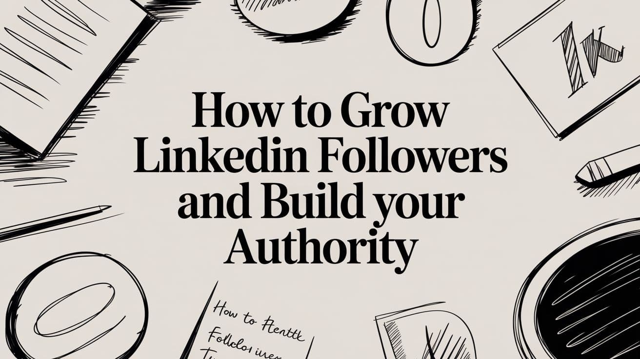 Featured image for How to Grow LinkedIn Followers and Build Your Authority