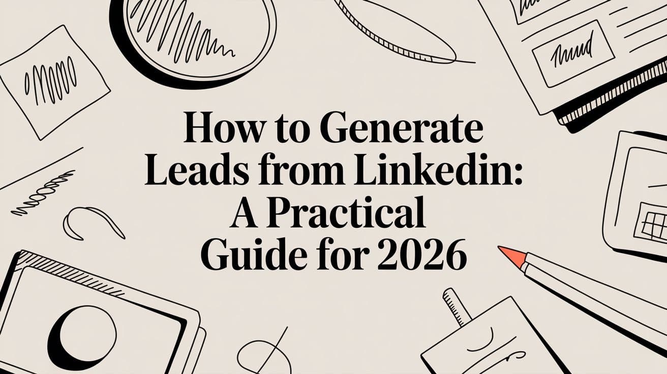 How to generate leads from linkedin: A practical guide for 2026