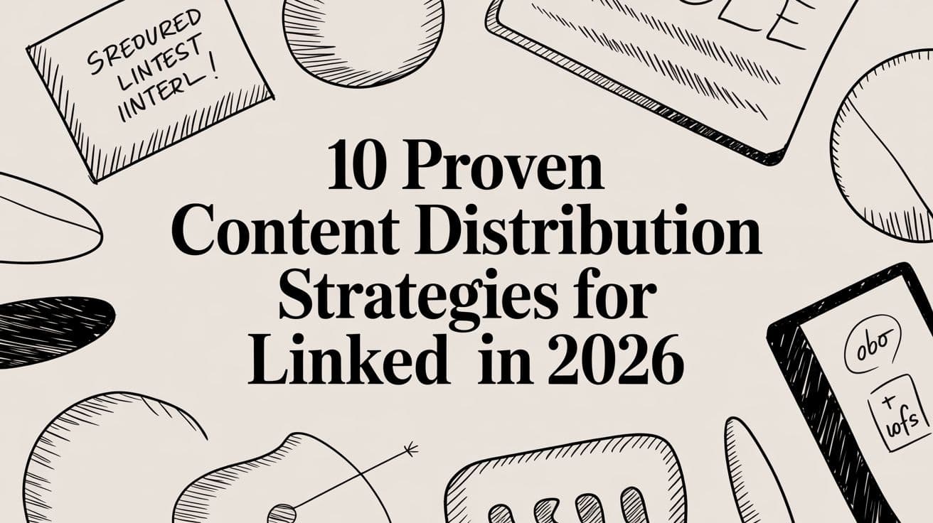 Featured image for 10 Proven Content Distribution Strategies for LinkedIn in 2026
