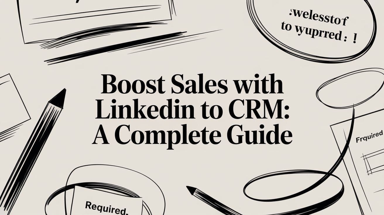 Featured image for Boost Sales with linkedin to crm: A Complete Guide