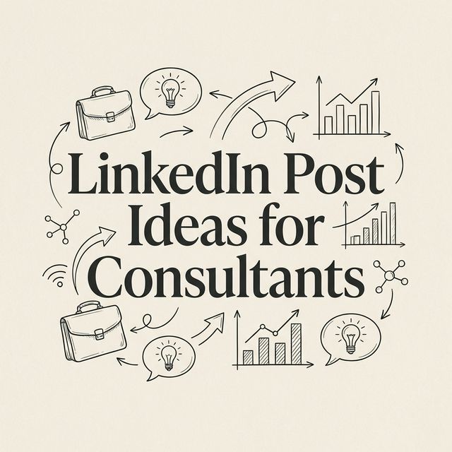 LinkedIn Post Ideas for Consultants: 50+ Prompts to Build Authority ...